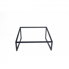 Podstawa bridge skośna stal czarny mat strukturalny GN 1/2 17 cm | HORECA SERVICE, HS Design