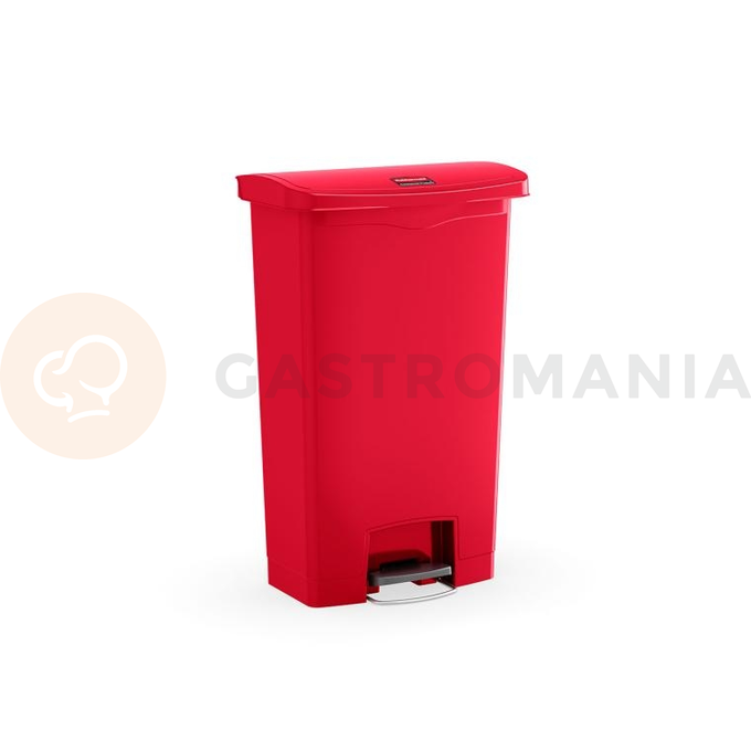 Kosz 50l czerwony | RUBBERMAID, Slim Jim