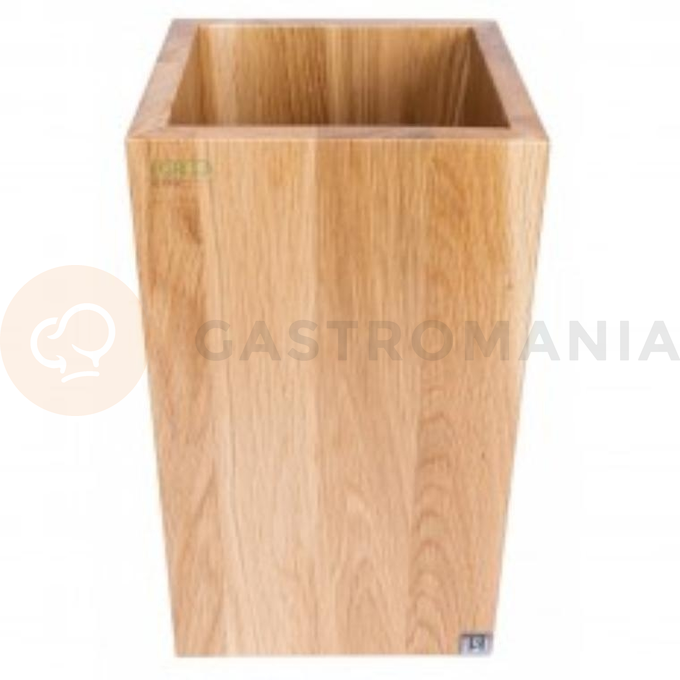 Podstawa dąb neutralny 18x18x31,5 cm | HORECA SERVICE, HS Design