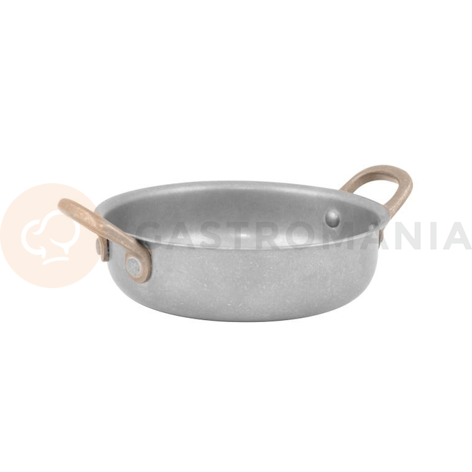 Patelnia, 2 uchwyty, stal nierdzewna vintage, 1000 ml, 195x50 mm | AMBITION, Charms