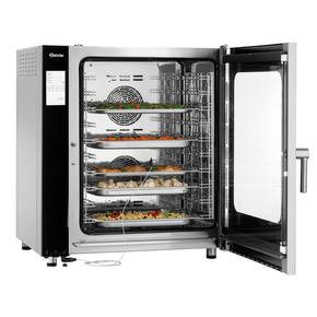 Piec konwekcyjno-parowy 10x GN1/1, sterowanie elektroniczne, system czyszczenia | BARTSCHER, Silversteam2 10110DRS