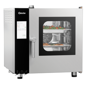 Piec konwekcyjno-parowy 5x GN2/3, sterowanie elektroniczne, system czyszczenia | BARTSCHER, Silversteam2 5230DRS