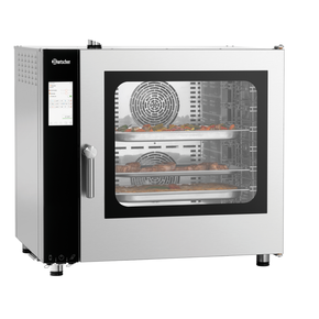 Piec konwekcyjno-parowy 7x GN1/1, sterowanie elektroniczne, system czyszczenia | BARTSCHER, Silversteam2 7110DRS
