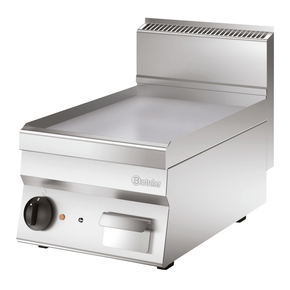 Płyta grillowa elektryczna, 400 V 400x650x295 mm, gładka | BARTSCHER, Seria 650