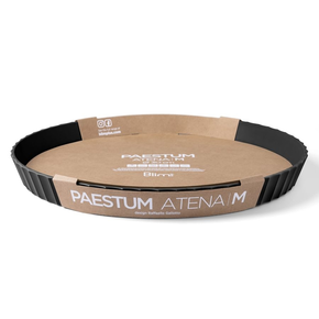 Półmisek okrągły 30 cm karbon | BLIM PLUS, Atena