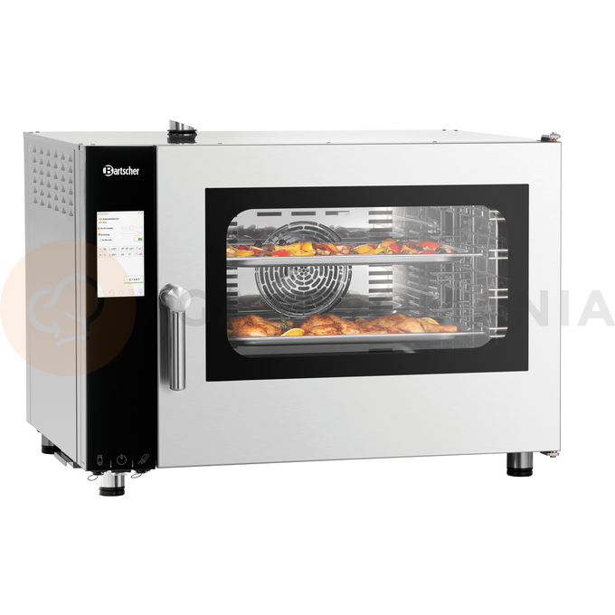 Piec konwekcyjno-parowy 5x GN1/1, sterowanie elektroniczne | BARTSCHER, Silversteam2 5110D