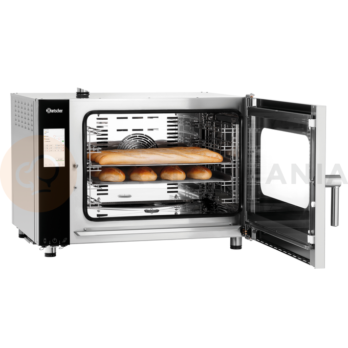 Piec konwekcyjno-parowy 5x GN1/1, sterowanie elektroniczne | BARTSCHER, Silversteam2 5110D
