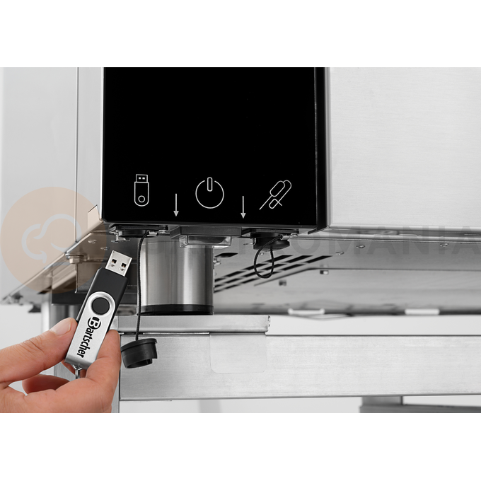 Piec konwekcyjno-parowy 5x GN1/1, sterowanie elektroniczne | BARTSCHER, Silversteam2 5110D