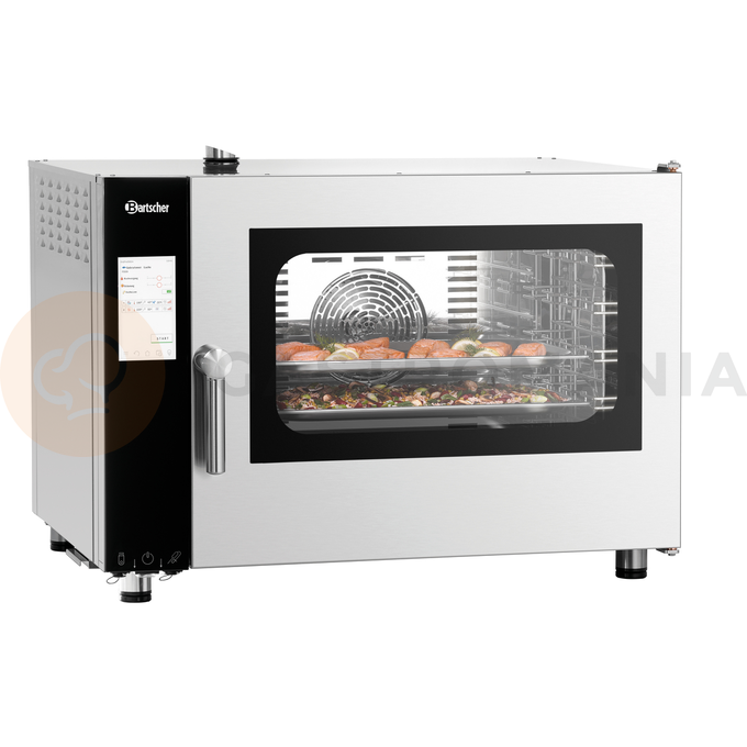 Piec konwekcyjno-parowy 5x GN1/1, sterowanie elektroniczne, system czyszczenia | BARTSCHER, Silversteam2 5110DRS