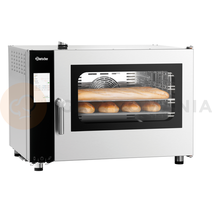 Piec konwekcyjno-parowy 5x GN1/1, sterowanie elektroniczne, system czyszczenia | BARTSCHER, Silversteam2 5110DRS