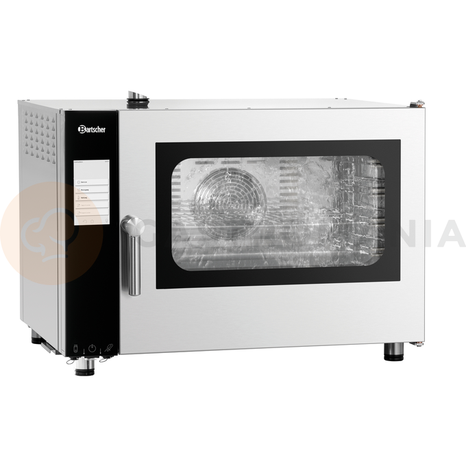 Piec konwekcyjno-parowy 5x GN1/1, sterowanie elektroniczne, system czyszczenia, szybsza obróbka termiczna | BARTSCHER, Silversteam2 P-5110DRS