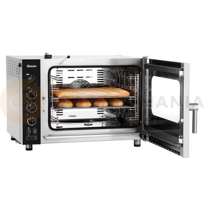 Piec konwekcyjno-parowy 5x GN1/1, sterowanie manualne | BARTSCHER, Silversteam2 5110M