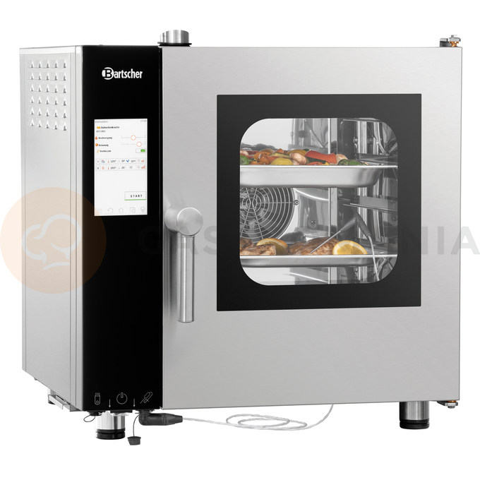 Piec konwekcyjno-parowy 5x GN2/3, sterowanie elektroniczne | BARTSCHER, Silversteam2 5230D