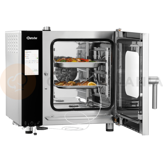 Piec konwekcyjno-parowy 5x GN2/3, sterowanie elektroniczne | BARTSCHER, Silversteam2 5230D