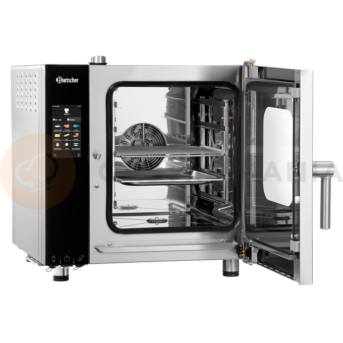 Piec konwekcyjno-parowy 5x GN2/3, sterowanie elektroniczne, system czyszczenia | BARTSCHER, Silversteam2 5230DRS