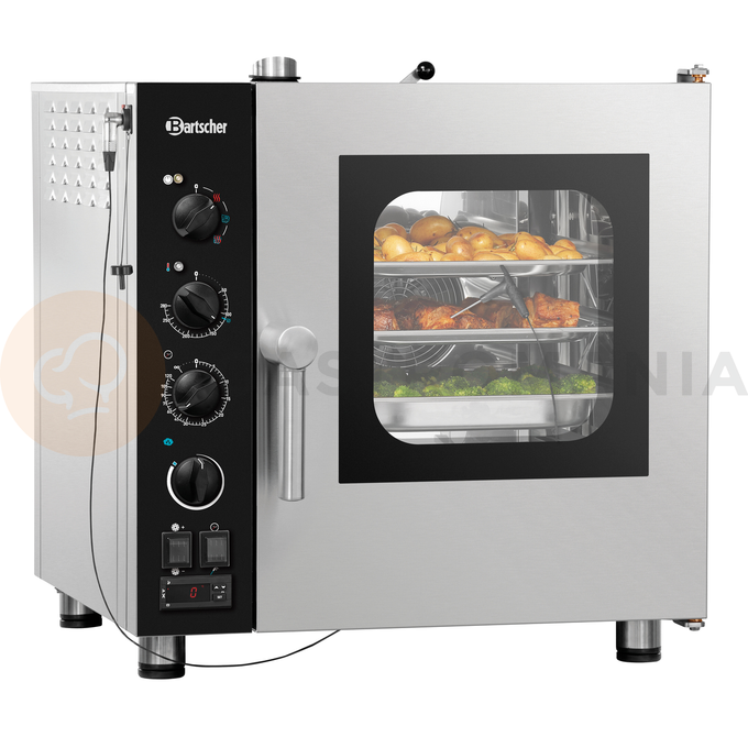 Piec konwekcyjno-parowy 5x GN2/3, sterowanie manualne | BARTSCHER, Silversteam2 5230M