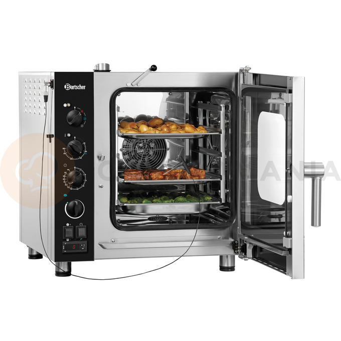 Piec konwekcyjno-parowy 5x GN2/3, sterowanie manualne | BARTSCHER, Silversteam2 5230M