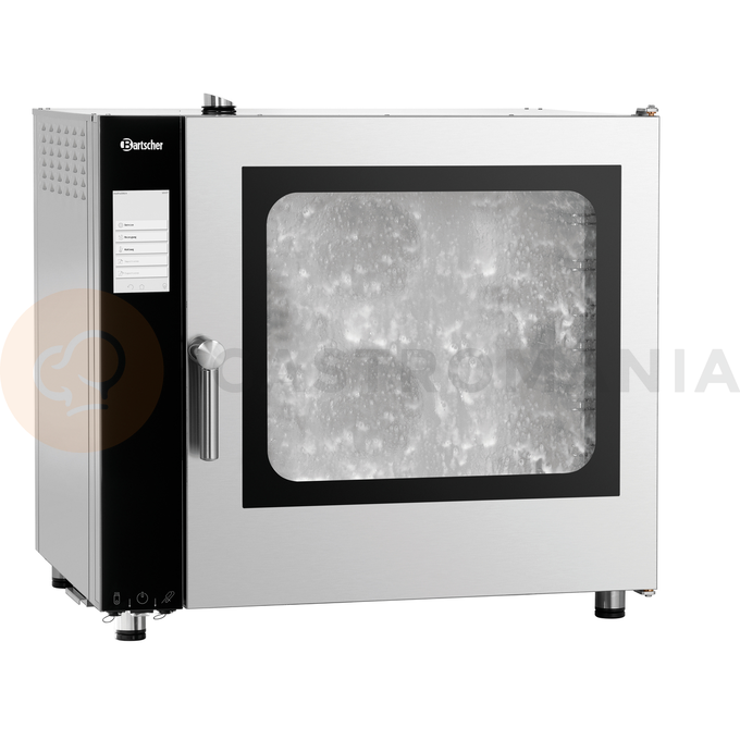 Piec konwekcyjno-parowy 7x GN1/1, sterowanie elektroniczne, system czyszczenia | BARTSCHER, Silversteam2 7110DRS