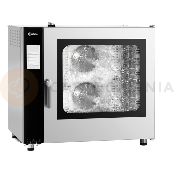 Piec konwekcyjno-parowy 7x GN1/1, sterowanie elektroniczne, system czyszczenia | BARTSCHER, Silversteam2 7110DRS
