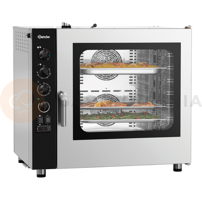 Piec konwekcyjno-parowy 7x GN1/1, sterowanie manualne | BARTSCHER, Silversteam2 7110M