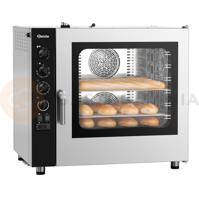 Piec konwekcyjno-parowy 7x GN1/1, sterowanie manualne | BARTSCHER, Silversteam2 7110M