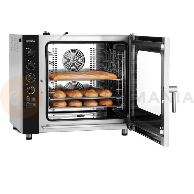 Piec konwekcyjno-parowy 7x GN1/1, sterowanie manualne | BARTSCHER, Silversteam2 7110M