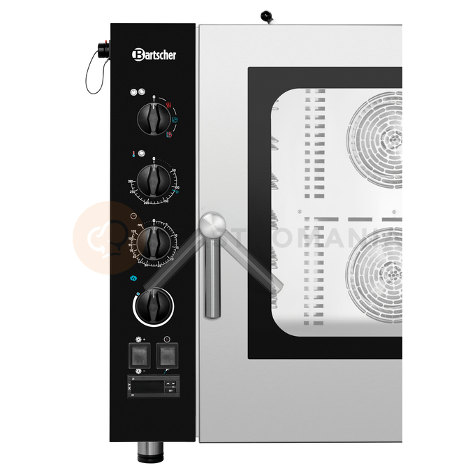 Piec konwekcyjno-parowy 7x GN1/1, sterowanie manualne | BARTSCHER, Silversteam2 7110M