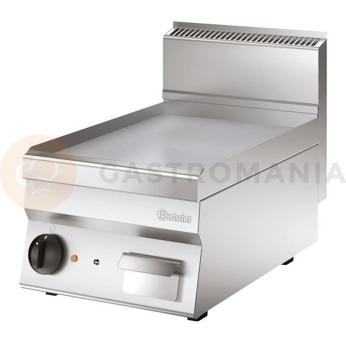Płyta grillowa elektryczna, 400 V 400x650x295 mm, gładka | BARTSCHER, Seria 650