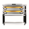 Piec do pizzy dwukomorowy, 16x pizza 40 cm, komory o wymiarach 1640x820x210 mm, panel manualny | PIZZA MASTER, PM 842E