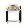 Piec do pizzy jednokomorowy, 4x pizza 40 cm, komora o wymiarach 820x820x210 mm, panel manualny | PIZZA MASTER, PM 821E