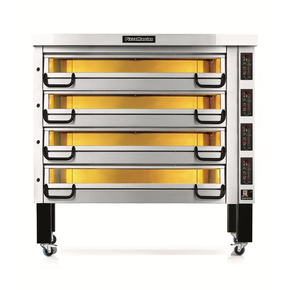 Piec do pizzy czterokomorowy, 32x pizza 45 cm, komory o wymiarach 1840x920x210 mm, panel manualny | PIZZA MASTER, PM 944E