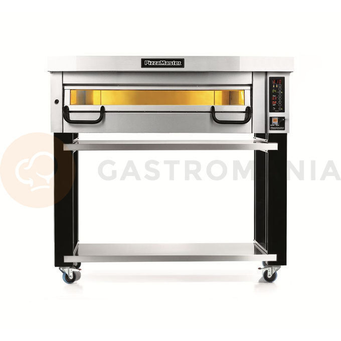 Piec do pizzy jednokomorowy, 6x pizza 35 cm, komora o wymiarach 1065x710x210 mm, panel manualny | PIZZA MASTER, PM 731E