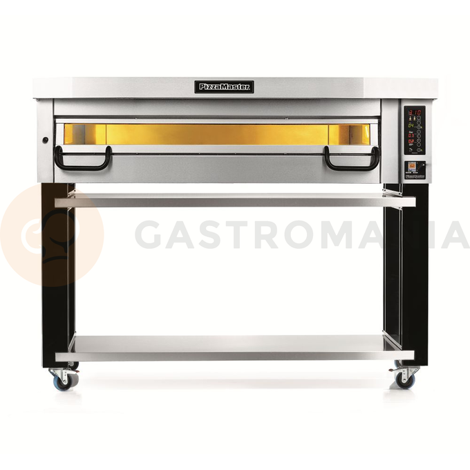 Piec do pizzy jednokomorowy, 8x pizza 35 cm, komora o wymiarach 1420x710x210 mm, panel manualny | PIZZA MASTER, PM 741E